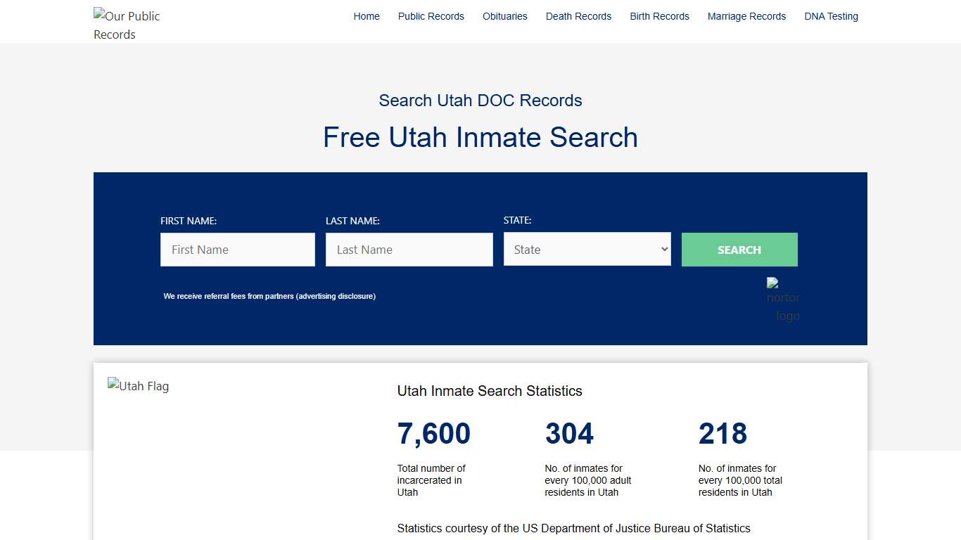 Inmate Search Utah – The Ultimate Guide - 2026 - Public Records Search